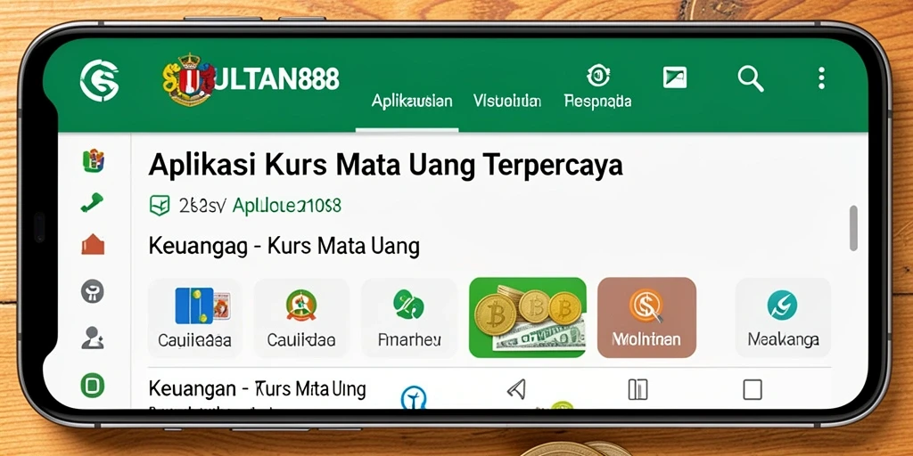 Antarmuka SULTAN88 menampilkan grafik dan informasi nilai tukar yang jelas.